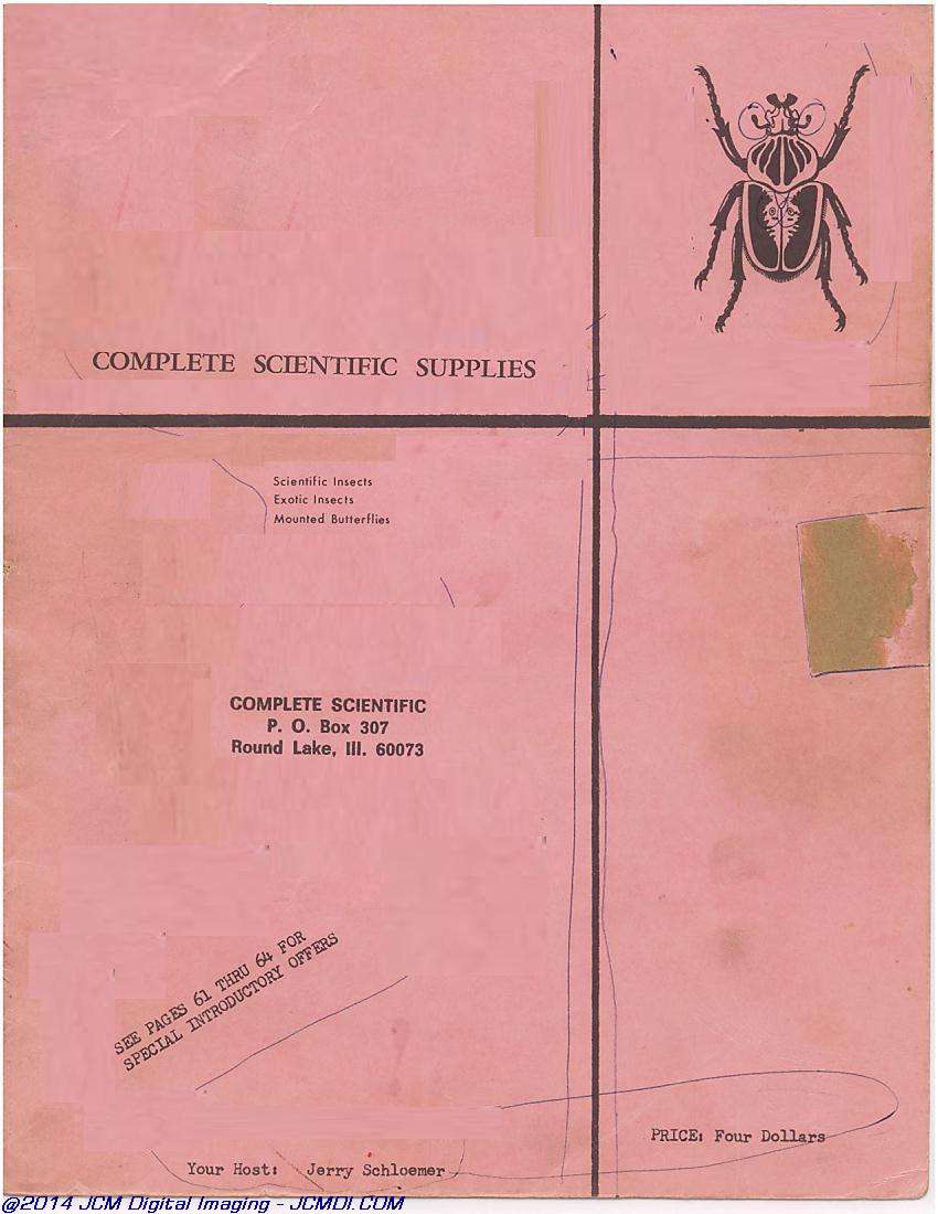 Complete Scientific 1977 Catalog page scan